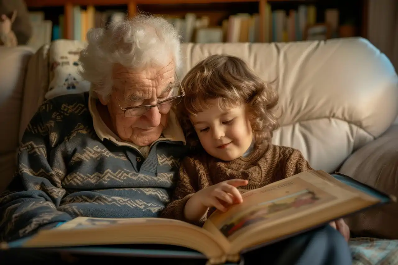 grandfather-8577395_1280